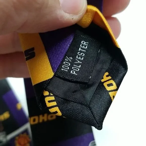 {Ralph Marlin} NBA Phoenix Suns Block & Play Men's Tie - Picture 4 of 7